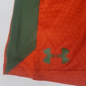 Under Armour Boy's Orange Shorts YMD